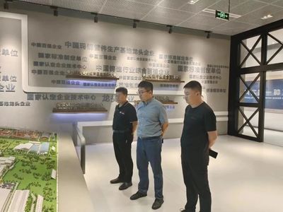 陕西省现代建筑设计研究院携合作伙伴来迈克阀门参观考察
